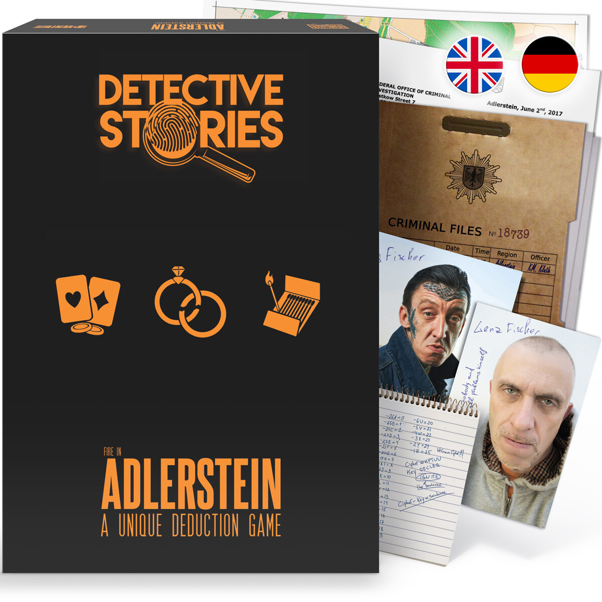 Detective Stories. Case 1 - The Fire in  box