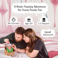 CluePuzzle – La Caja de las Maravillas de Alicia. Rompecabezas en Caja